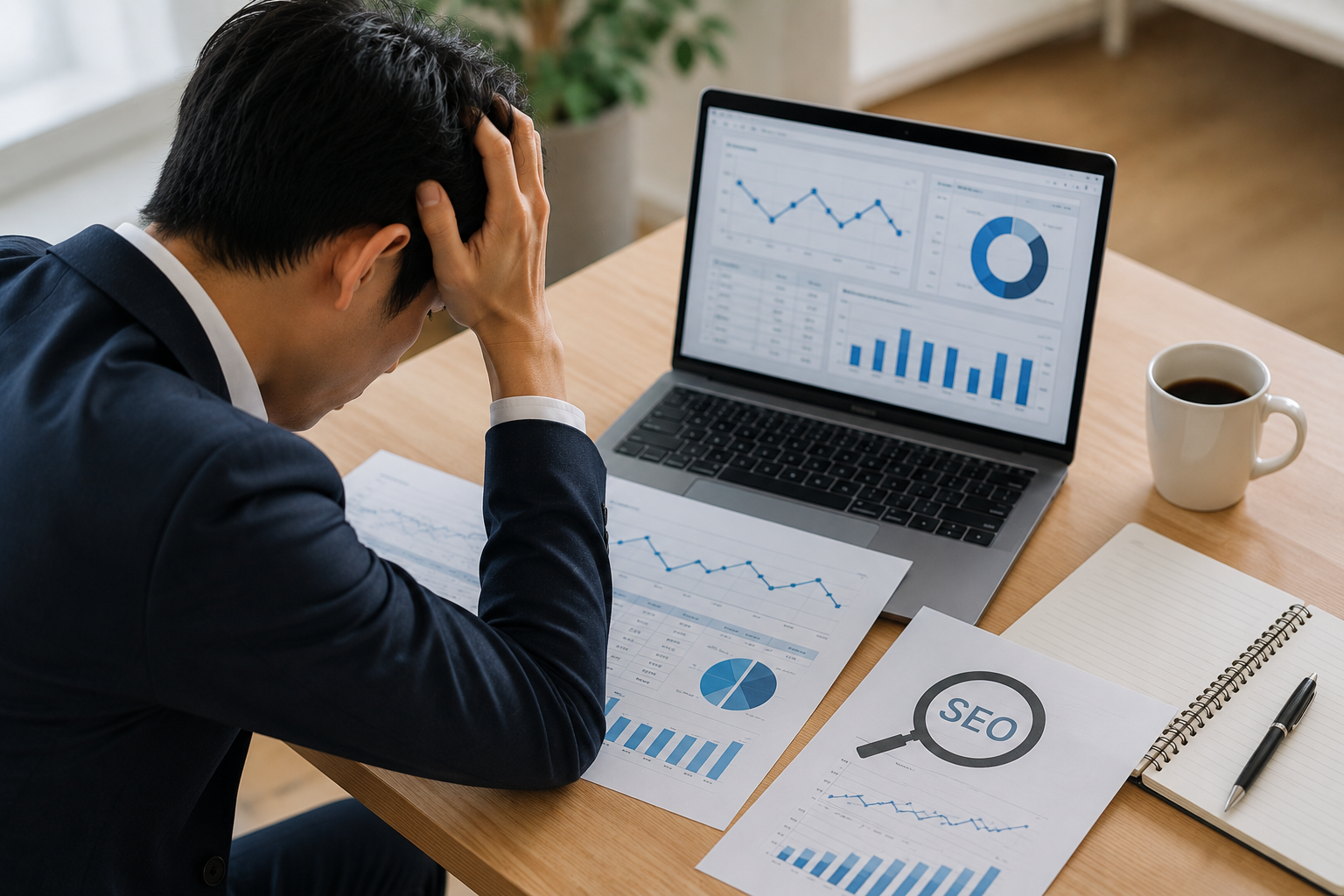 SEOの成果が見えない
